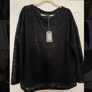 AllSaints Burnout Blouse - NWT